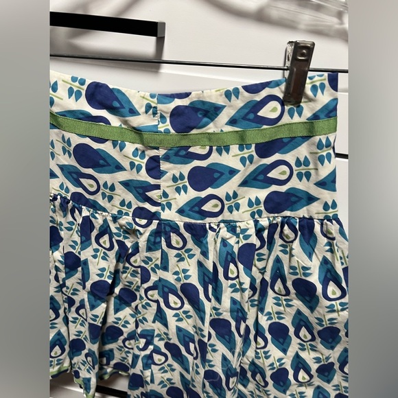 Fossil Blue and Green Patterned Skater Skirt - Picture 7 of 11